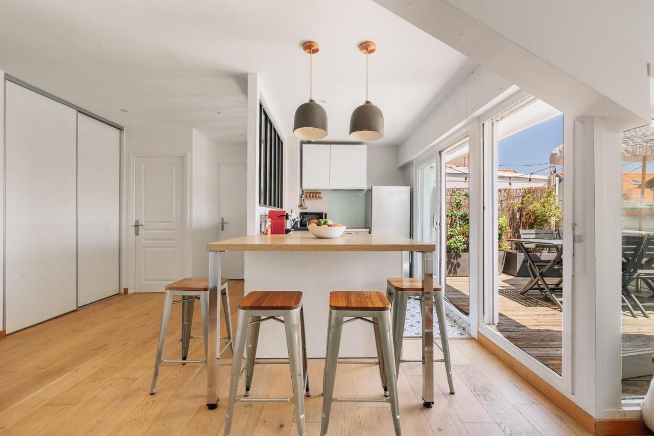 Appartement Little Bibi Terrace - Cote Des Basques And Private Garage *