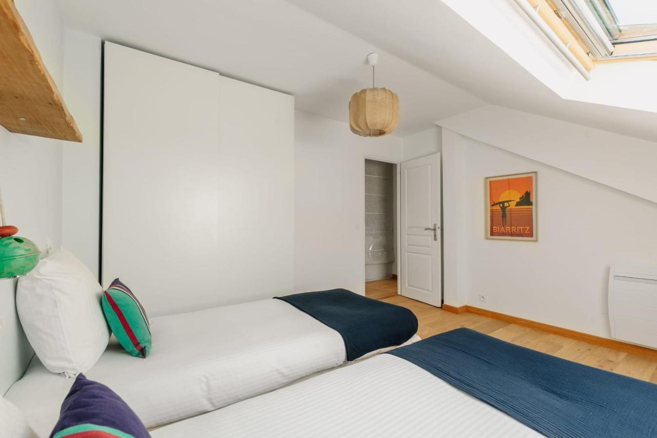 Appartement Little Bibi Terrace - Cote Des Basques And Private Garage *