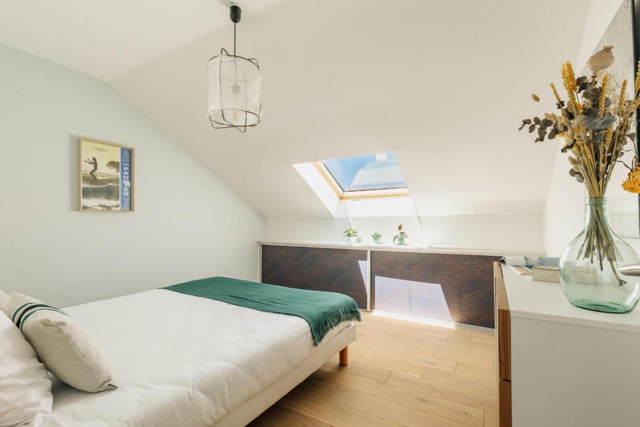 Little Bibi Terrace - Cote Des Basques And Private Garage Appartement *